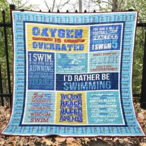 Oxygen Is Overrated Quilt Blanket Aq55  Quilt